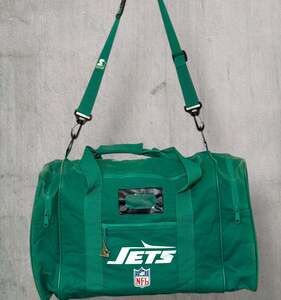 Vintage Starter New York Jets Green Canvas Duffle Bag — , $50*